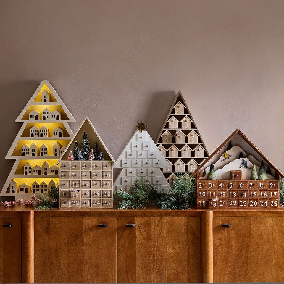 Pure Wood LightUp Advent Calendar West Elm Australia